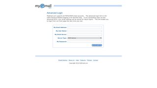 
                            5. MyEmail.com Webmail: Advanced Login