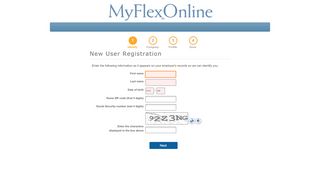 
                            5. MyFlexOnline | Log In | New User