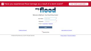 
                            8. MyFlood | Login