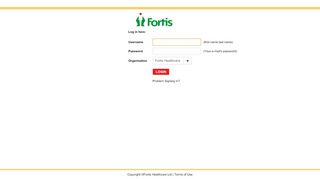 
                            3. MyFortis - Login