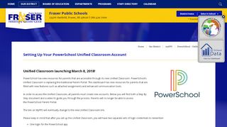 
                            1. myFPS / PowerSchool - Unified Classroom - Fraser Public Schools