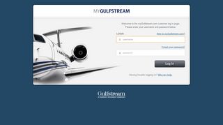 
                            11. myGulfstream.com: Login