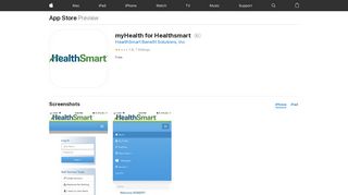 
                            7. myHealth for Healthsmart on the App Store