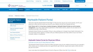 
                            7. MyHealth Patient Portal - St. Mary Medical Center ...