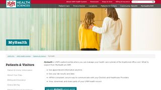 
                            2. MyHealth :: UNM Health System | The University of New Mexico