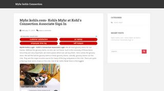 
                            10. Myhr kohls Connection - Kohls kronos Login