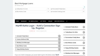 
                            7. MyHR Kohls Login – Kohl's Employee Connection Sign Up ...