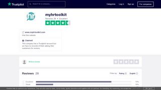 
                            6. myhrtoolkit Reviews | Read Customer Service ... - Trustpilot