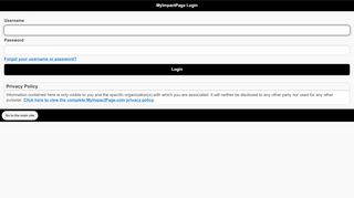 
                            1. MyImpactPage Login