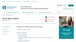 
                            1. myIR Secure Online Services information - classic.ird.govt.nz