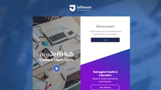 
                            1. MyJeffHub - Thomas Jefferson University