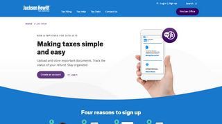 
                            1. MyJH Account | Check Your Tax Refund Status & More - Jackson Hewitt