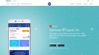 
                            3. MyJio App - Manage Jio Account & Services Online