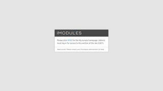 
                            3. MyJuniata - Login - iModules