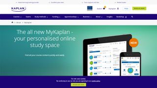 
                            5. MyKaplan - Personalised Study Support | Kaplan UK