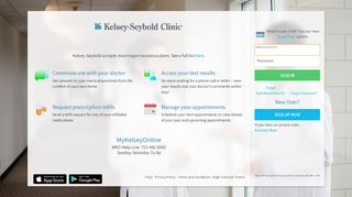 
                            4. MyKelseyOnline - Login Page