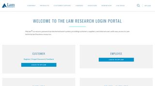 
                            1. MyLam Login Portal | Lam Research