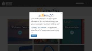 
                            4. myLDCBenefits Home Page - Laborers District Council