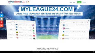 
                            3. MyLeague24.com - Create free tournament schedules and ...