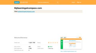 
                            7. Mylearningatcompass.com: Welcome/Bienvenue