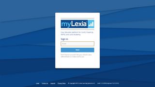 
                            5. myLexia - Welcome