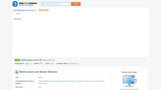
                            5. Mylinks basco: Home - Webstatsdomain