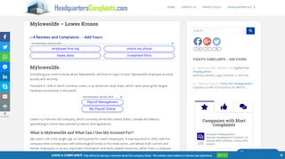 
                            8. MyLowesLife.com - My Lowes Kronos Employee Login | Mylowes