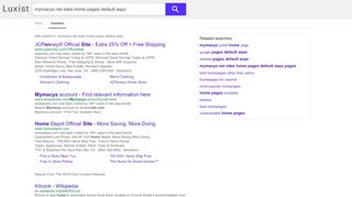 
                            8. mymacys net sites home pages default aspx - Luxist - Content ...