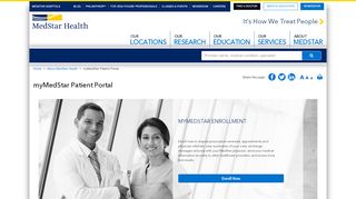 
                            2. myMedStar Patient Portal - MedStar Health