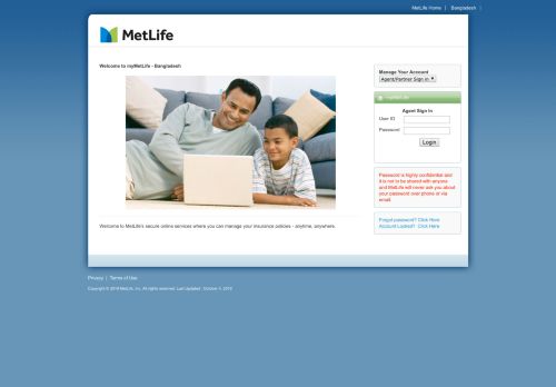 
                            6. myMetLife - Login