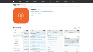 
                            9. MyMSK on the App Store