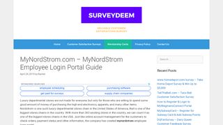 
                            5. MyNordStrom.com - MyNordStrom Employee Login …