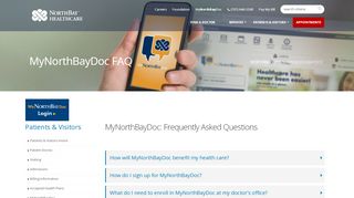 
                            5. MyNorthBayDoc FAQ - NorthBay Healthcare