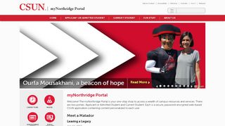 
                            4. myNorthridge Portal | California State University ... - CSUN.edu