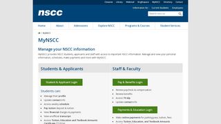 
                            10. MyNSCC | NSCC