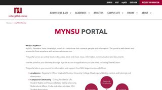 
                            8. myNSU Portal | Northern State University