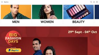 
                            9. Myntra - Online Shopping for Women, Men, Kids Fashion ...