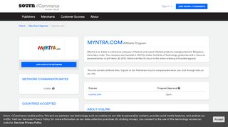 
                            5. Myntra.com Affiliate Program