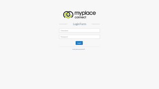 
                            9. MyPlace Connect Admin Dashboard | Login