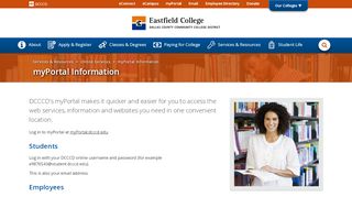 
                            2. myPortal : Eastfield College