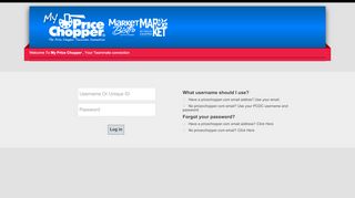 
                            2. MY.PriceChopper Login