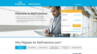 
                            3. MyProtective: Home