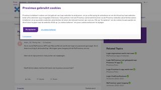 
                            6. MyProximus Login | Proximus Forum