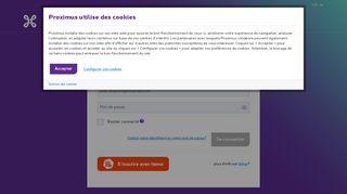 
                            1. MyProximus- Votre Espace Client | Proximus