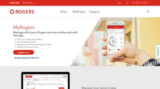 
                            6. MyRogers | Manage your Rogers services | Rogers