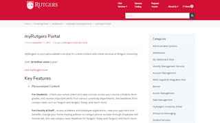 
                            7. myRutgers Portal | Enterprise Application Services - Rutgers University