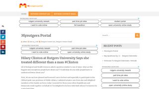 
                            9. Myrutgers Portal | | Myrutgers Portal