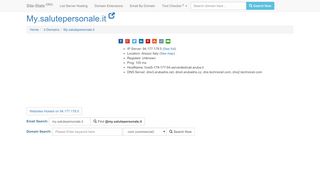 
                            7. My.salutepersonale.it - site-stats.org