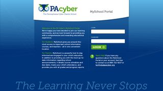 
                            3. MySchool Portal - pacybertest.geniussis.com