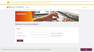 
                            4. mysdworx - Log in - login.sdworx.com